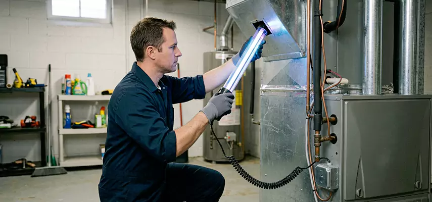 Pompano Beach Package Unit UV Light Installation